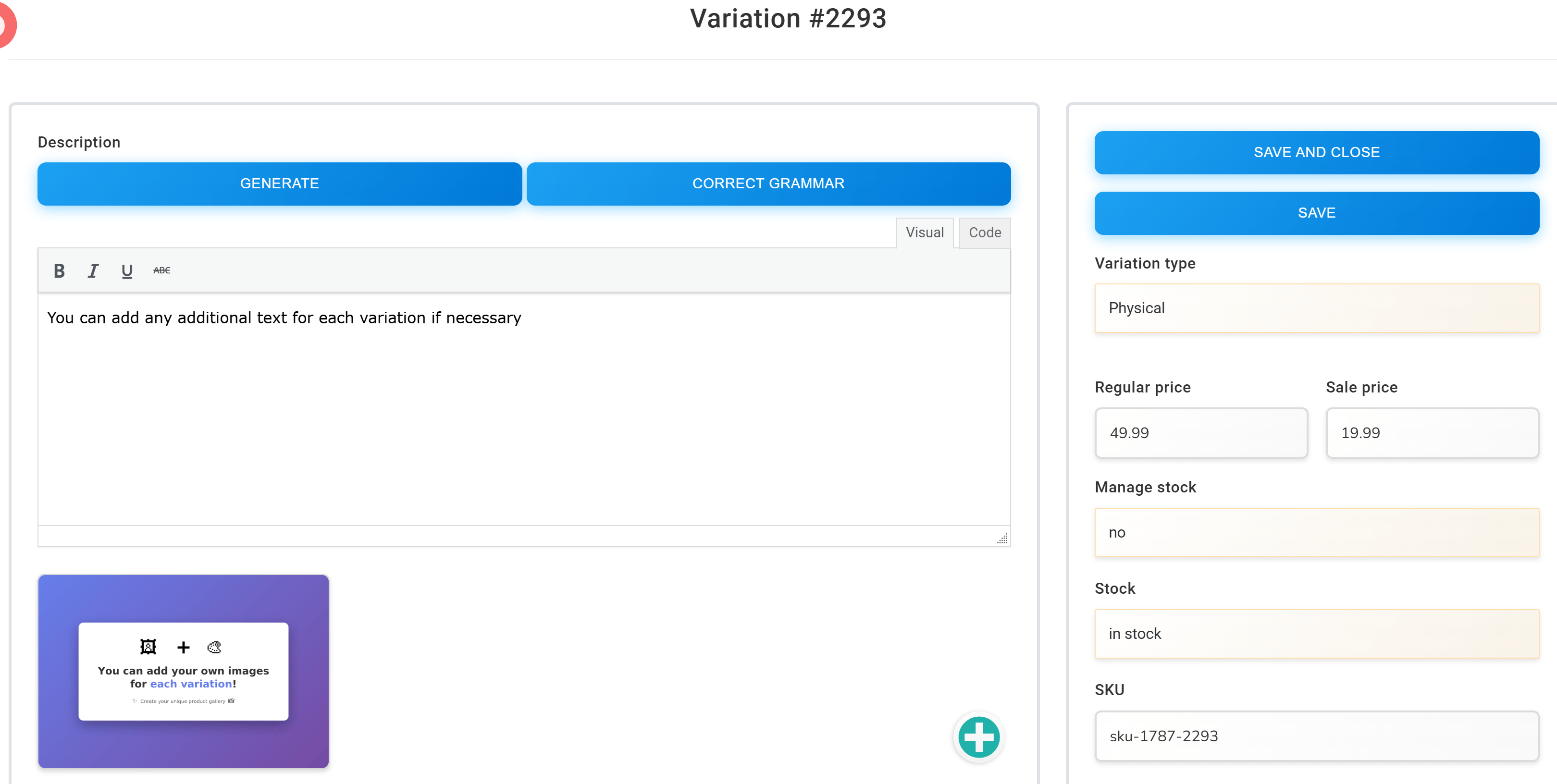 botoscope variations system