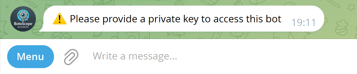 botoscope Private Access system