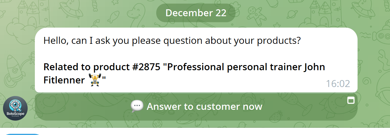 botoscope business in pocket